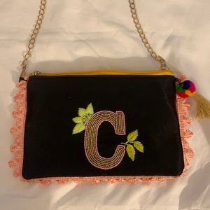 Purse with C intial